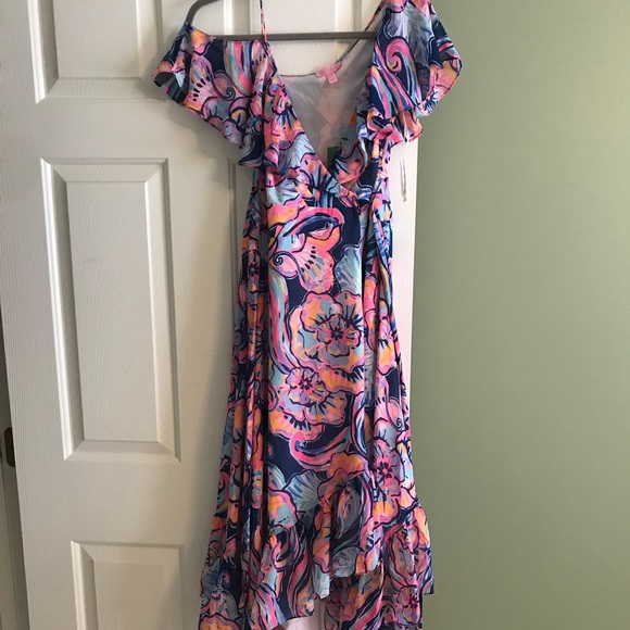 NWT Lilly Pulitzer Marianna Wrap Dress XXS - Picture 4 of 6